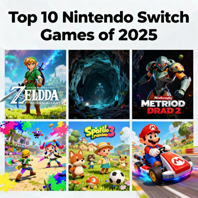 The Top 10 Nintendo Switch Games of 2025