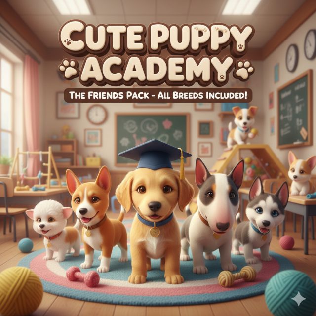 Cute Puppy Academy: Friends Pack Review