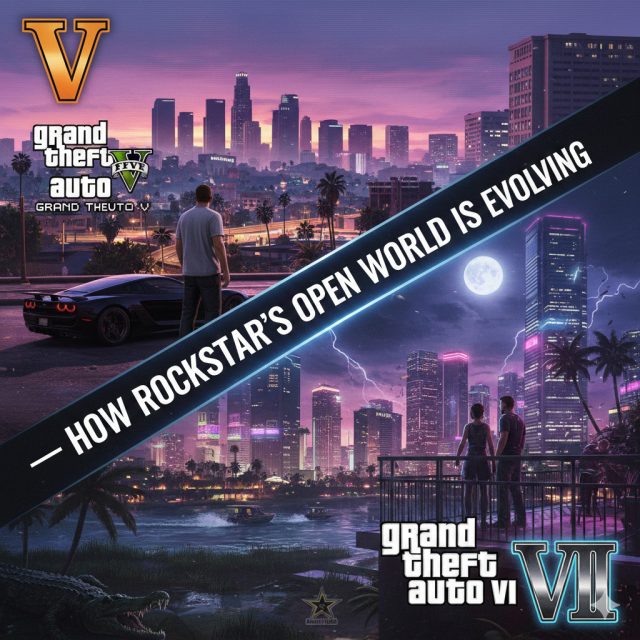 Grand Theft Auto VI vs Grand Theft Auto V — How Rockstar’s Open World Is Evolving - GameCritix Grand Theft Auto VI vs Grand Theft Auto V — How Rockstar’s Open World Is Evolving - GameCritix