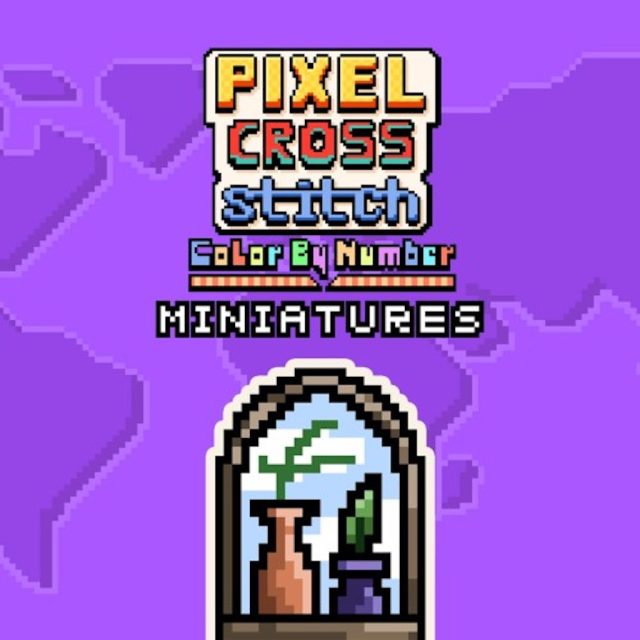 Pixel Cross Stitch Color by Number- Miniatures Review Pixel Cross Stitch Color by Number- Miniatures Review